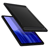 Spigen Galaxy Tab A7 Rugged Armor Black Tablet Kılıfı