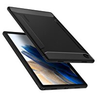 Spigen Galaxy Tab A8 10.5" 2022 Rugged Armor Matte Black Tablet Kılıfı