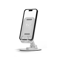 Polosmart PBS140 1000 G Taşıma Kapasiteli Telefon-Tablet Standı 60 Derece Ayarlanabilir Beyaz