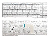 Retro Casper İnfostar MB50 İle Uyumlu Notebook Klavyesi - Beyaz - TR