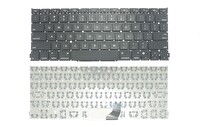 Retro Apple MacBook Pro A1502 EMC2875 İle Uyumlu Notebook Klavye - Siyah - İNG - Küçük Enter
