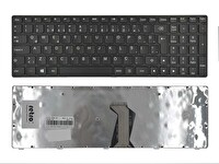 Retro Lenovo G710 İle Uyumlu Notebook Klavye - Siyah - TR
