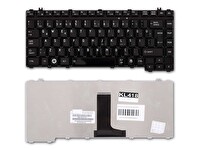 Retro Toshiba Satellite M200 İle Uyumlu Notebook Klavye - Parlak Siyah - TR