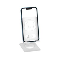 Polosmart PSM145 360 Derece Ayarlanabilir 1000 GR Taşıma Kapasiteli Beyaz Telefon Tablet Standı