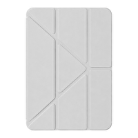 Newface Apple iPad 2025 10.9 10.Nesil (A16) Mera Kalemlikli Tablet Kılıfı - Gri