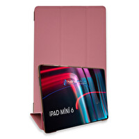 Newface Apple iPad Mini 6 Kılıf Tablet Smart Kılıf - Pembe