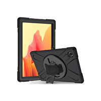 Newface Samsung Galaxy T220 Tab A7 Lite 8.7 Kılıf Amazing Tablet Kapak - Siyah