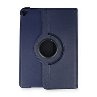 Newface Apple iPad 4 9.7 Kılıf 360 Tablet Deri Kılıf - Lacivert