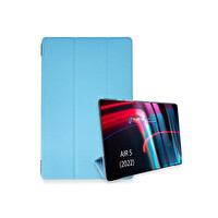 Newface Apple iPad Air 5 (2022) Kılıf Tablet Smart Kılıf - Açık Mavi