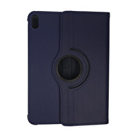 Newface Apple iPad 2025 10.9 10.Nesil (A16) Kılıf 360 Tablet Deri Kılıf - Lacivert