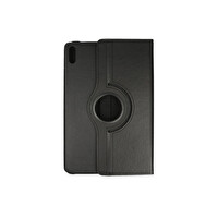 Newface Huawei MatePad SE 11 Kılıf 360 Tablet Deri Kılıf - Siyah