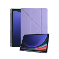 Newface Samsung Galaxy Tab A11 Kalemlikli Mars Tablet Kılıfı - Lila