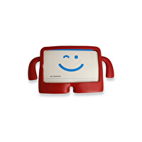 Newface Apple iPad 2025 10.9 10.Nesil (A16) Kılıf Karakter Tablet Silikon - Kırmızı