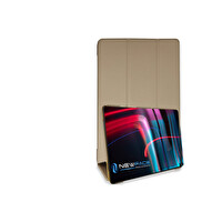 Newface Apple iPad Pro 11 (2021) Kılıf Tablet Smart Kılıf - Gold