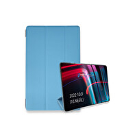 Newface Apple iPad 2025 10.9 10.Nesil (A16) Kılıf Tablet Smart Kılıf - Mavi