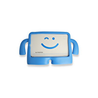 Newface Apple iPad 2025 10.9 10.Nesil (A16) Kılıf Karakter Tablet Silikon - Mavi