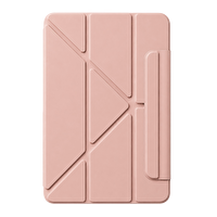 Newface Apple iPad 2025 10.9 10.Nesil (A16) Edz Manyetik Standlı Tablet Kılıfı - Rose Gold