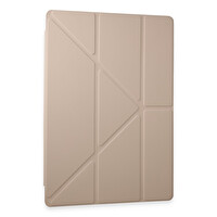 Newface Samsung Galaxy Tab A9 Plus Kılıf Kalemlikli Mars Tablet Kılıfı - Rose Gold