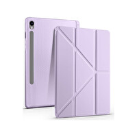 Newface Samsung Galaxy Tab S10 FE Plus 13.1 Kalemlikli Mars Tablet Kılıfı - Lila