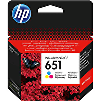 HP 651 C2P11A Renkli̇ Kartuş