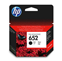 HP 652 F6V25AE Siyah Mürekkep Kartuşu