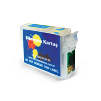 BK Epson 1282 Mavi Muadil Dolan Kartuş Seti