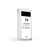 BK HP 70  C9451A 130ML Photoink  Açık Gri Muadil Kartuş