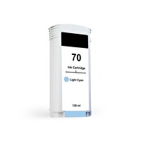 BK HP 70  C9390A 130ML Açık Camgöbeği Photoink Muadil Kartuş