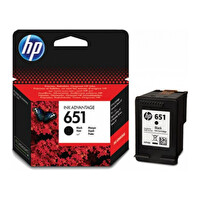 HP C2P10AE 651 Siyah Mürekkep Kartuşu