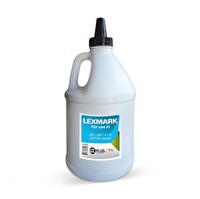 Pluscopy Lexmark Polyester 1 KG Si̇yah Muadil Toner Tozu