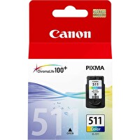 Canon CL-511 2972B007 Çok Renkli Orijinal Mürekkep Kartuş