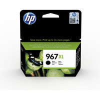 HP 967XL Yüksek Kapasiteli Siyah Orijinal Mürekkep Kartuşu
