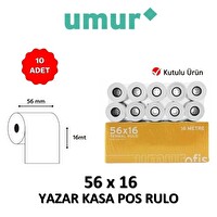 Umur Yazar Kasa Pos Rulosu 56MM x 16M - 10 Adet - Kutulu