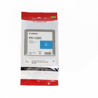 Canon PFI-120 C (Cyan) Mavi Plotter Orijinal Mürekkep Kartuş 130 ml. (2886C001)