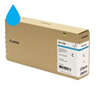 Canon PFI-710 C (Cyan) Mavi Plotter Orijinal Mürekkep Kartuş 700 ml. (2355C001)