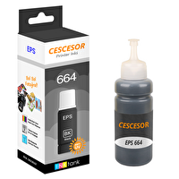 Cescesor Epson 664 Siyah Muadil Mürekkep 70 ML