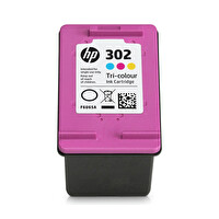 HP F6U65AE - 302 Üç Renkli Mürekkep Kartuş