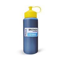 Brother Yazıcılar için Uyumlu 500 ML Mavi Mürekkep  T300-T310-T500-T510