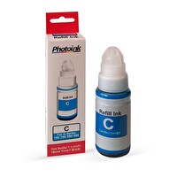 Photoink Canon Gi 490 C Uyumlu 70 ML Mavi Photoink Plus Mürekkep G1400/G1410/G2400