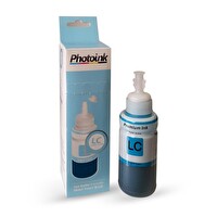 Photoink Epson T6735 Uyumlu 6 Renkli Yazıcılar için 70 ML Açık Mavi Mürekkep