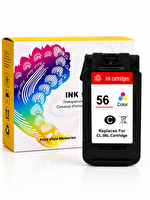 Photoink BK Canon CL-56 Uyumlu Renkli Muadil Kartuş Pixma E404 E414 E464 E474 E484 E3140
