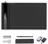 Veikk S640 6x4" 8192 Levels 5080 LPI Grafik Tablet + Kalem
