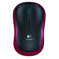 Logitech M185 Kırmızı Kablosuz Mouse