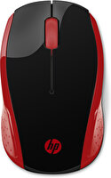 HP 200 2HU82AA Kırmızı Kablosuz Mouse