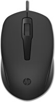 HP 240J6AA 150 1600 DPI Wired Siyah Kablolu Mouse