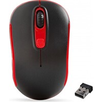 Everest SM-804 USB 800/1200/1600DPI Siyah-Kırmızı Kablosuz Mouse