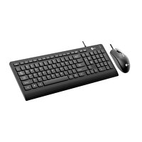Lecoo CM103 Kablolu Siyah Klavye ve Mouse Seti