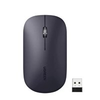 UGREEN MU001 2.4 GHz Sessiz Tuşlu Optik Siyah Kablosuz Mouse