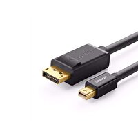 Ugreen 4K Mini Displayport To Displayport 1.5 M Siyah Dönüştürücü Kablo