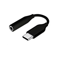 Winex UC10 Type-C To 3.5 MM Jack Siyah Dönüştürücü Adaptör